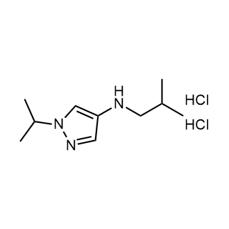 N-Isobutyl-1-isopropyl-1H-pyrazol-4-amine dihydrochloride|CS-1686449