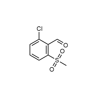 2-Chloro-6-(methylsulfonyl)benzaldehyde|CS-1686717