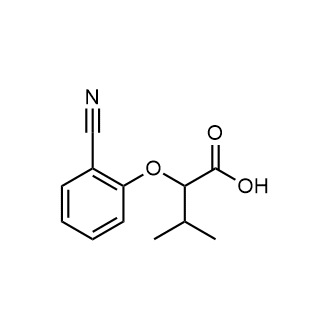 2-(2-Cyanophenoxy)-3-methylbutanoic acid|CS-1686926