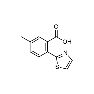 5-Methyl-2-(thiazol-2-yl)benzoic acid|CS-1686972
