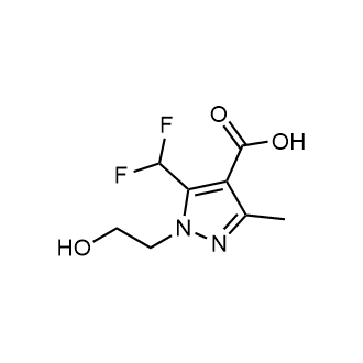 5-(Difluoromethyl)-1-(2-hydroxyethyl)-3-methyl-1H-pyrazole-4-carboxylic acid|CS-1687265