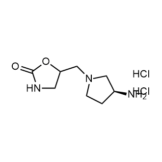 5-(((S)-3-Aminopyrrolidin-1-yl)methyl)oxazolidin-2-one dihydrochloride|CS-1687775