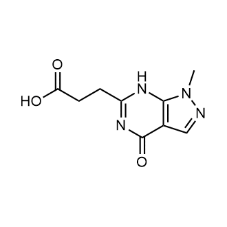 3-(1-Methyl-4-oxo-4,7-dihydro-1H-pyrazolo[3,4-d]pyrimidin-6-yl)propanoic acid|CS-1687954