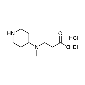 3-(Methyl(piperidin-4-yl)amino)propanoic acid dihydrochloride|CS-1688148