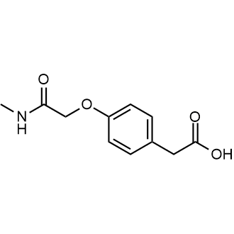 2-(4-(2-(Methylamino)-2-oxoethoxy)phenyl)acetic acid|CS-1688270