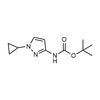 tert-Butyl (1-cyclopropyl-1H-pyrazol-3-yl)carbamate|CS-1688319