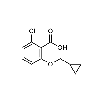 2-Chloro-6-(cyclopropylmethoxy)benzoic acid|CS-1689373