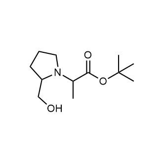 tert-Butyl 2-(2-(hydroxymethyl)pyrrolidin-1-yl)propanoate|CS-1690822