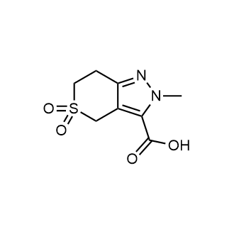 2-Methyl-2,4,6,7-tetrahydrothiopyrano[4,3-c]pyrazole-3-carboxylic acid 5,5-dioxide|CS-1691117