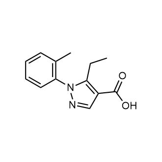 5-Ethyl-1-(O-tolyl)-1H-pyrazole-4-carboxylic acid|CS-1691141