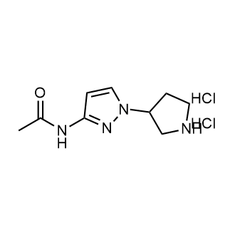 N-(1-(Pyrrolidin-3-yl)-1H-pyrazol-3-yl)acetamide dihydrochloride|CS-1691303