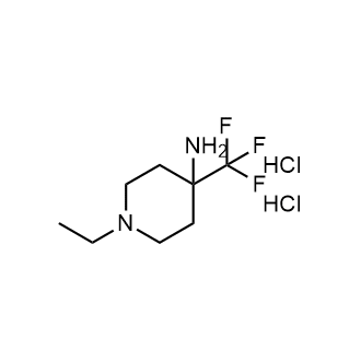 1-Ethyl-4-(trifluoromethyl)piperidin-4-amine dihydrochloride|CS-1691985