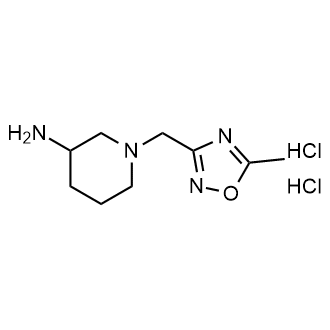 1-((5-Methyl-1,2,4-oxadiazol-3-yl)methyl)piperidin-3-amine dihydrochloride|CS-1692002