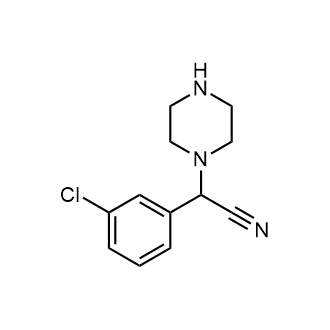 2-(3-Chlorophenyl)-2-(piperazin-1-yl)acetonitrile|CS-1693027
