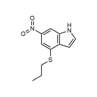 6-Nitro-4-(propylthio)-1H-indole|CS-1693213
