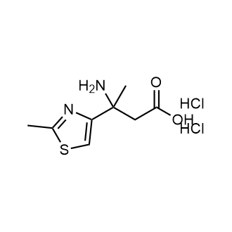 3-Amino-3-(2-methylthiazol-4-yl)butanoic acid dihydrochloride|CS-1693303