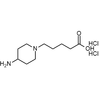 5-(4-Aminopiperidin-1-yl)pentanoic acid dihydrochloride|CS-1693317