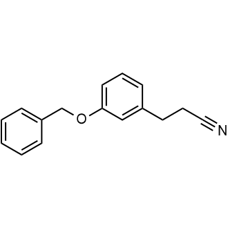 3-(3-(Benzyloxy)phenyl)propanenitrile|CS-1693441