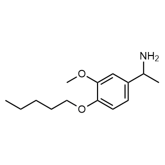1-(3-Methoxy-4-(pentyloxy)phenyl)ethan-1-amine|CS-1693471