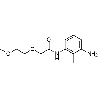 N-(3-Amino-2-methylphenyl)-2-(2-methoxyethoxy)acetamide|CS-1693802