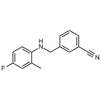 3-(((4-Fluoro-2-methylphenyl)amino)methyl)benzonitrile|CS-1694475