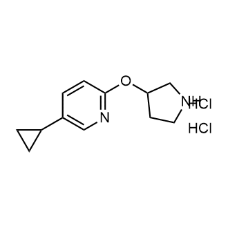 5-Cyclopropyl-2-(pyrrolidin-3-yloxy)pyridine dihydrochloride|CS-1694656