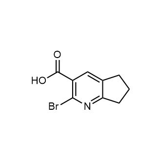 2-Bromo-6,7-dihydro-5H-cyclopenta[b]pyridine-3-carboxylic acid|CS-1695121