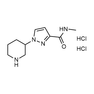 N-Methyl-1-(piperidin-3-yl)-1H-pyrazole-3-carboxamide dihydrochloride|CS-1696164