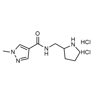 1-Methyl-N-(pyrrolidin-2-ylmethyl)-1H-pyrazole-4-carboxamide dihydrochloride|CS-1696169