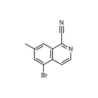5-Bromo-7-methylisoquinoline-1-carbonitrile|CS-1696843