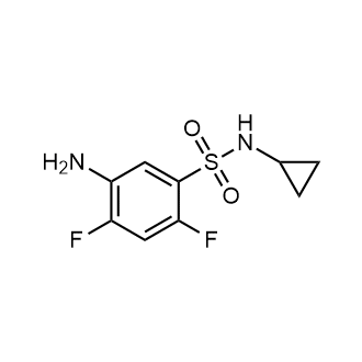 5-Amino-N-cyclopropyl-2,4-difluorobenzenesulfonamide|CS-1697162