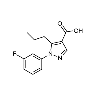 1-(3-Fluorophenyl)-5-propyl-1H-pyrazole-4-carboxylic acid|CS-1697166