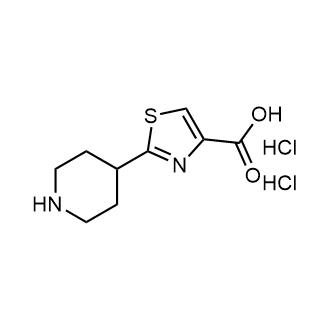 2-(Piperidin-4-yl)thiazole-4-carboxylic acid dihydrochloride|CS-1697288