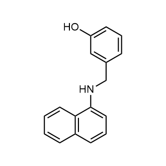 3-((Naphthalen-1-ylamino)methyl)phenol|CS-1697426