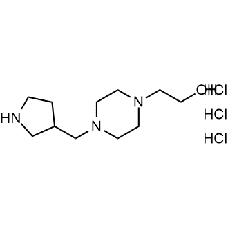 2-(4-(Pyrrolidin-3-ylmethyl)piperazin-1-yl)ethan-1-ol trihydrochloride|CS-1697560