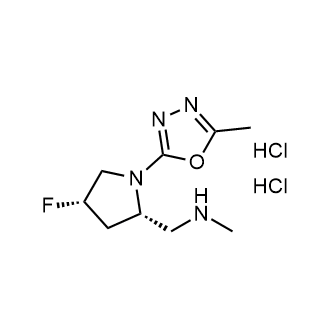 1-((2S,4S)-4-Fluoro-1-(5-methyl-1,3,4-oxadiazol-2-yl)pyrrolidin-2-yl)-N-methylmethanamine dihydrochloride|CS-1697733