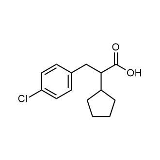 3-(4-Chlorophenyl)-2-cyclopentylpropanoic acid|CS-1698281
