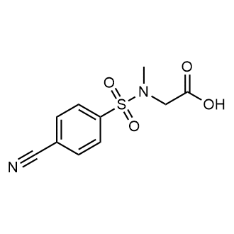 N-((4-Cyanophenyl)sulfonyl)-N-methylglycine|CS-1698653