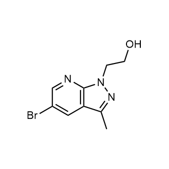 2-(5-Bromo-3-methyl-1H-pyrazolo[3,4-b]pyridin-1-yl)ethan-1-ol|CS-1699184