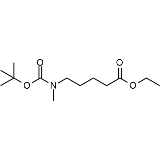 Ethyl 5-((tert-Butoxycarbonyl)(methyl)amino)pentanoate|CS-1700066