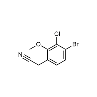 2-(4-Bromo-3-chloro-2-methoxyphenyl)acetonitrile|CS-1700307