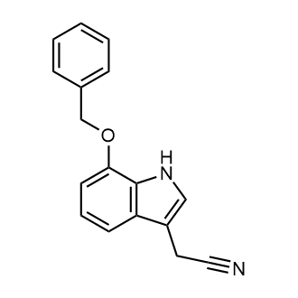 2-(7-(Benzyloxy)-1H-indol-3-yl)acetonitrile|CS-1700754