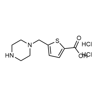 5-(Piperazin-1-ylmethyl)thiophene-2-carboxylic acid dihydrochloride|CS-1700883