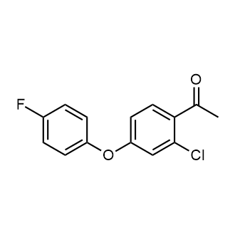 1-(2-Chloro-4-(4-fluorophenoxy)phenyl)ethan-1-one|CS-1701326