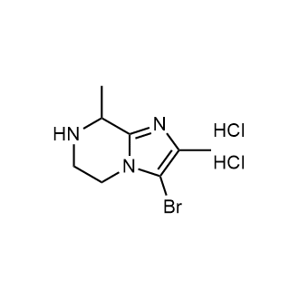 3-Bromo-2,8-dimethyl-5,6,7,8-tetrahydroimidazo[1,2-a]pyrazine dihydrochloride|CS-1701890
