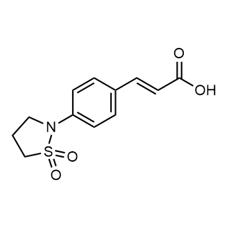 3-(4-(1,1-Dioxidoisothiazolidin-2-yl)phenyl)acrylic acid|CS-1702104