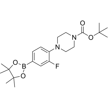 tert-Butyl 4-(2-fluoro-4-(4,4,5,5-tetramethyl-1,3,2-dioxaborolan-2-yl)phenyl)piperazine-1-carboxylate|CS-1714995