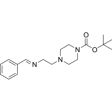Tert-butyl 4-(2-(benzylideneamino)ethyl)piperazine-1-carboxylate|CS-1716508