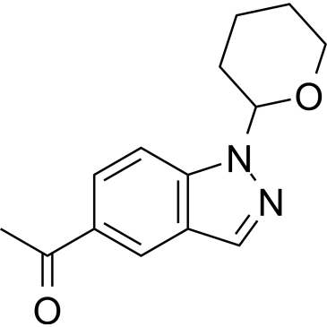 1-(1-(Tetrahydro-2H-pyran-2-yl)-1H-indazol-5-yl)ethan-1-one|CS-1716853