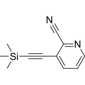 3-((Trimethylsilyl)ethynyl)picolinonitrile|CS-1717360
